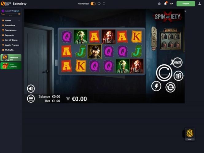 Slotozen Casino Game