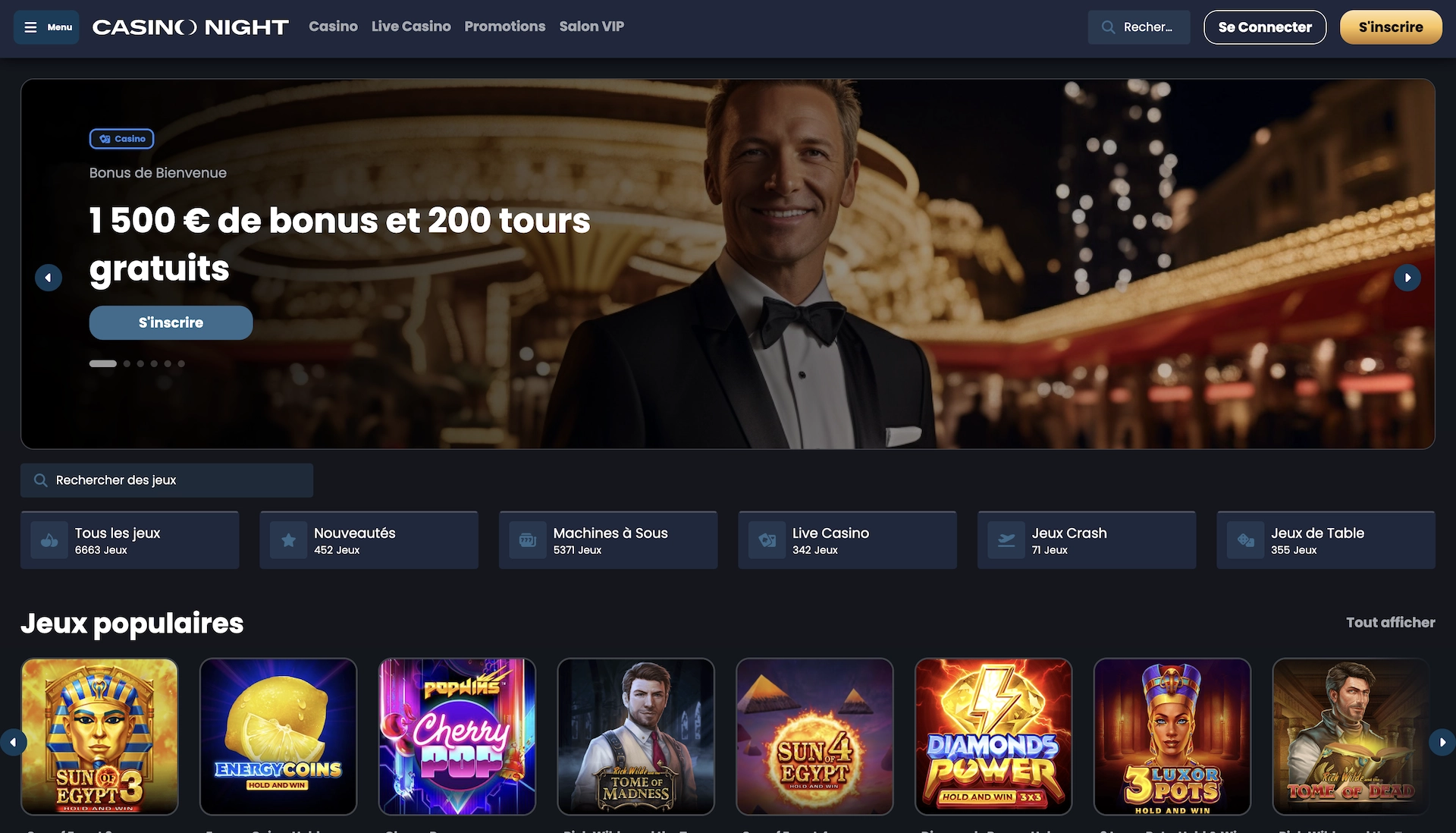 Casino Night en ligne