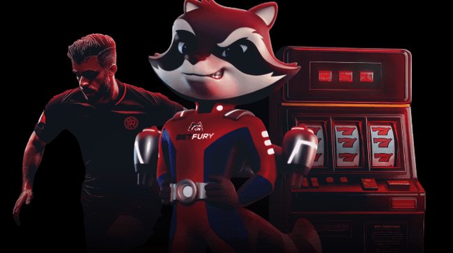 Interfejs aplikacji Betfury pokazujący gry i opcje mining