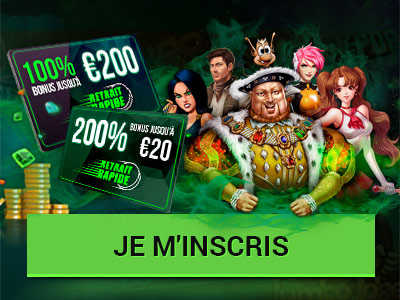 Interface d'inscription sur winoui casino