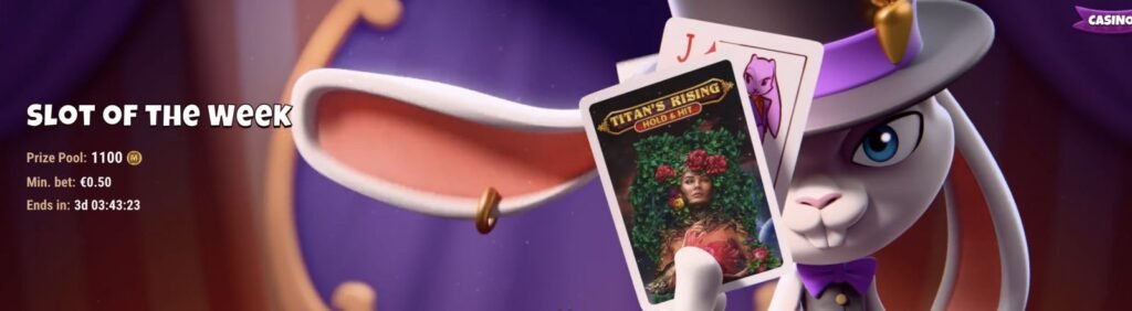 Interface du Casino Magius