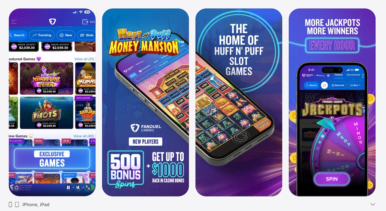 Screenshot der Casula Casino App auf einem Smartphone