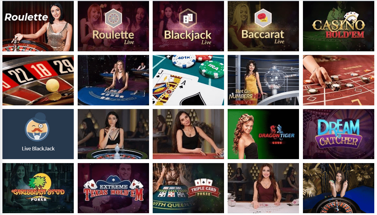 Mr Bet Live Casino Spil