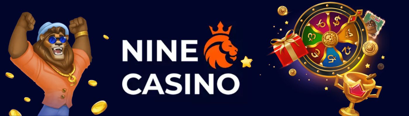 Banner Nine Casino che mostra l