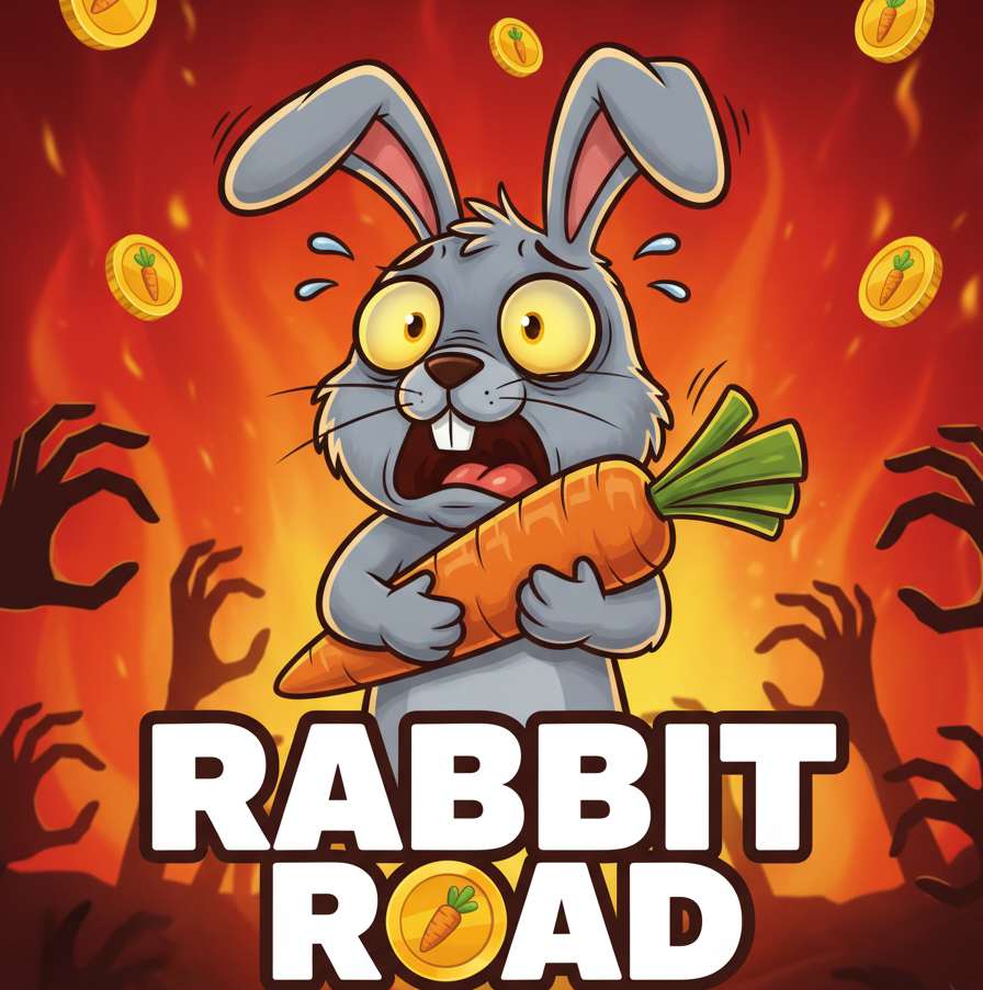 Screenshot des Rabbit Road Slot-Spiels