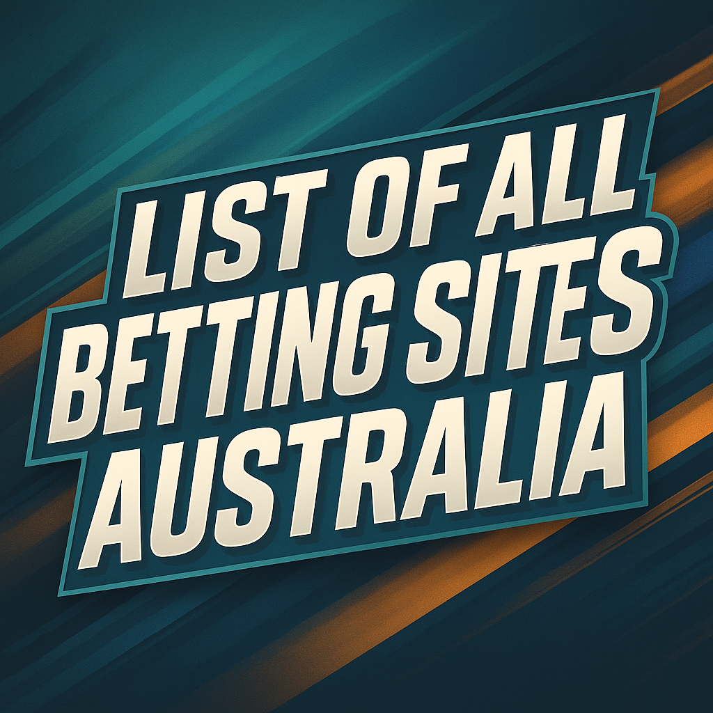 List of betting sites in Australia
