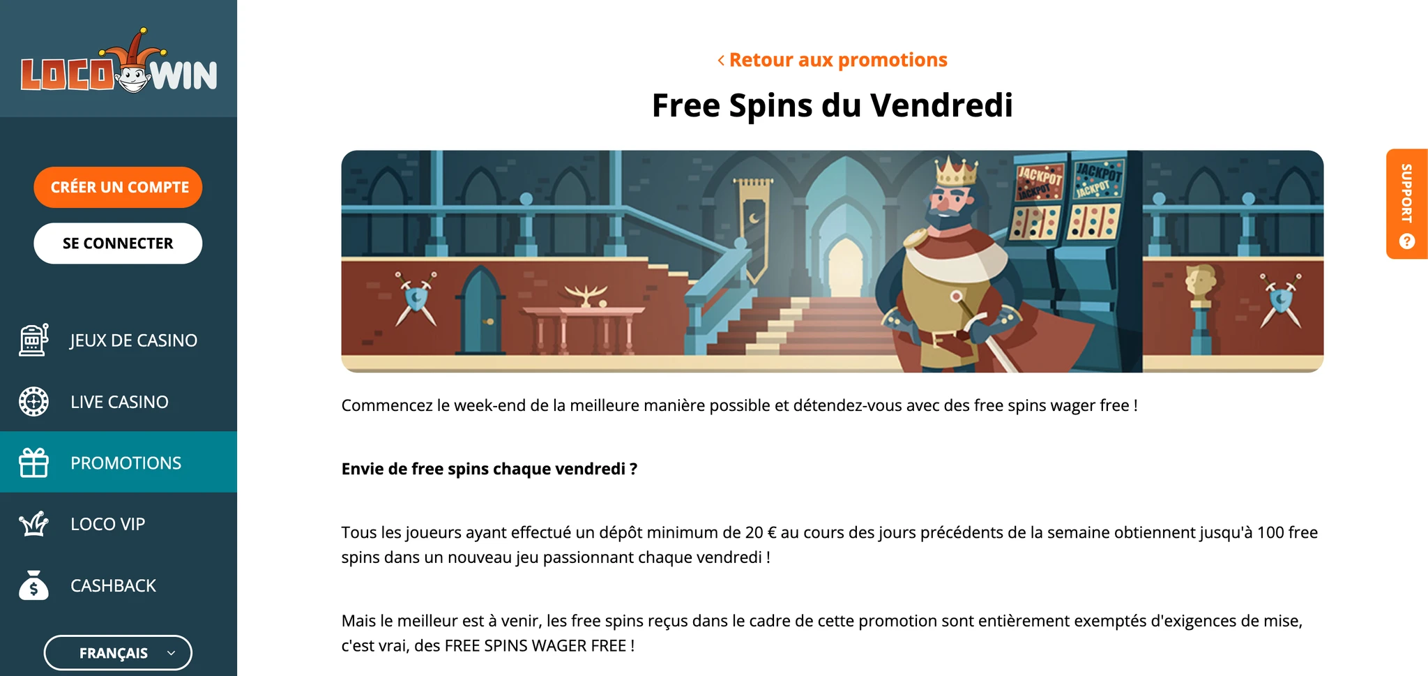 Bonus régulier Locowin